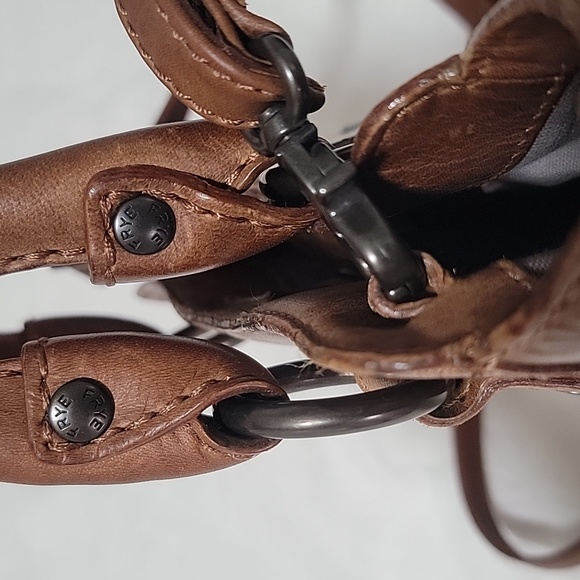 Authentic Excellent Condition Frye Leather Handbag Melissa Mini Tote Bag DB0250 - Picture 13 of 17